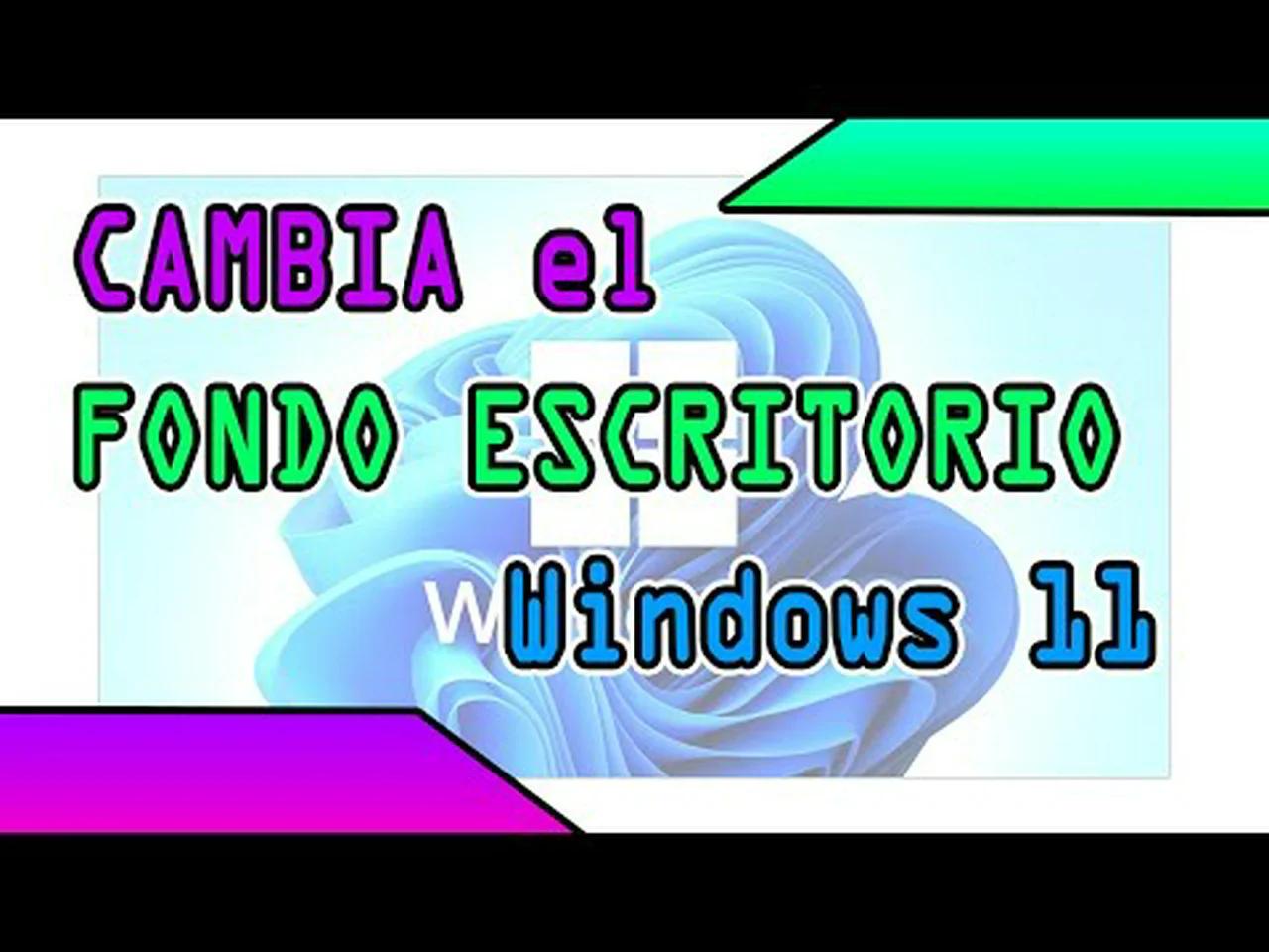 Como Cambiar Fondo Pantalla Windows 11 2282