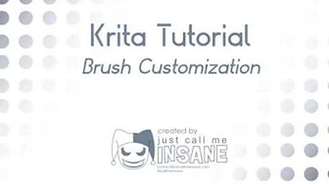 How to make brushes on krita