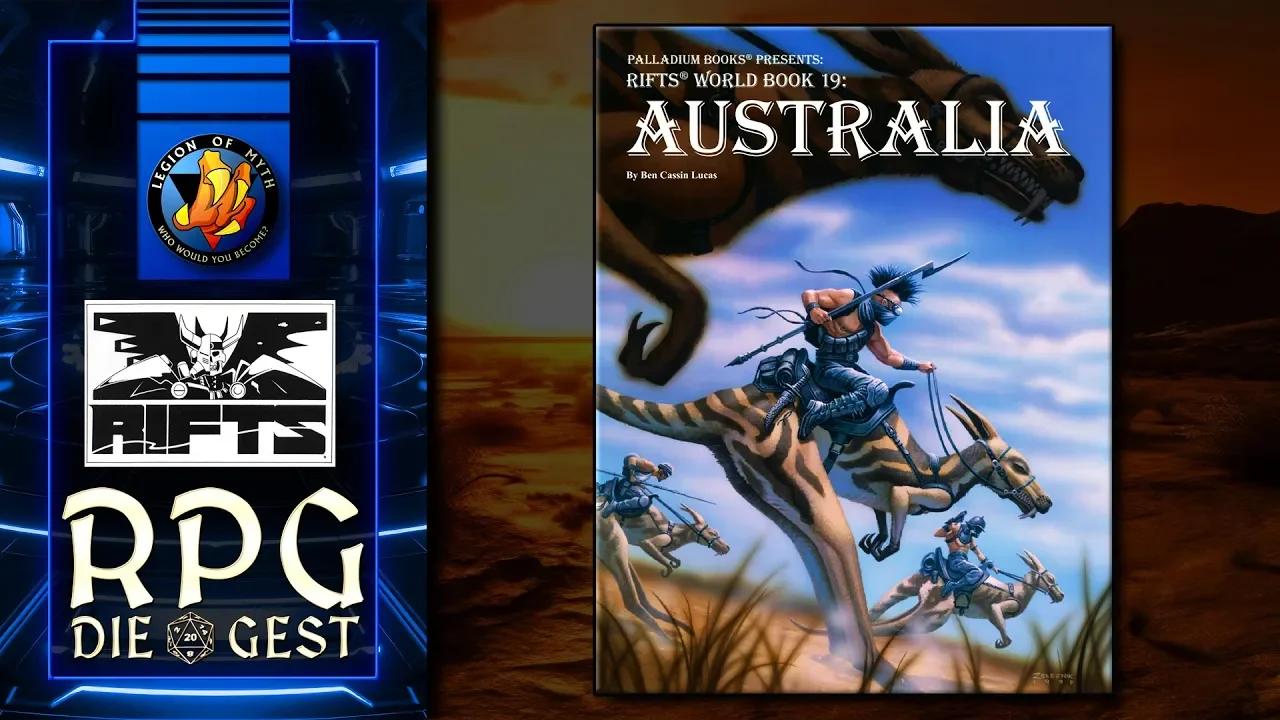 Rifts World Book 19: Australia - New O.C.C.s & R.C.C.s