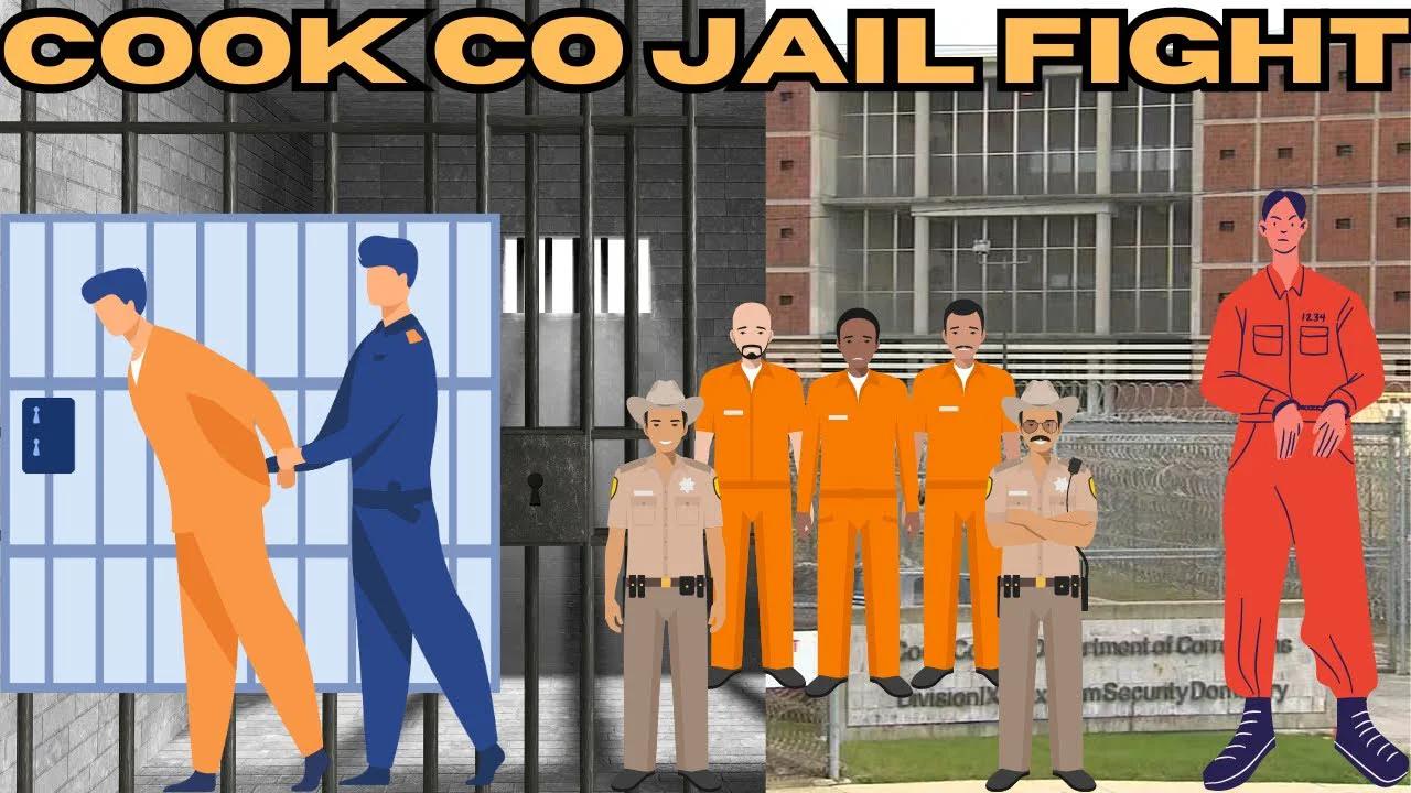 Cook County Jail Gang War Altercation