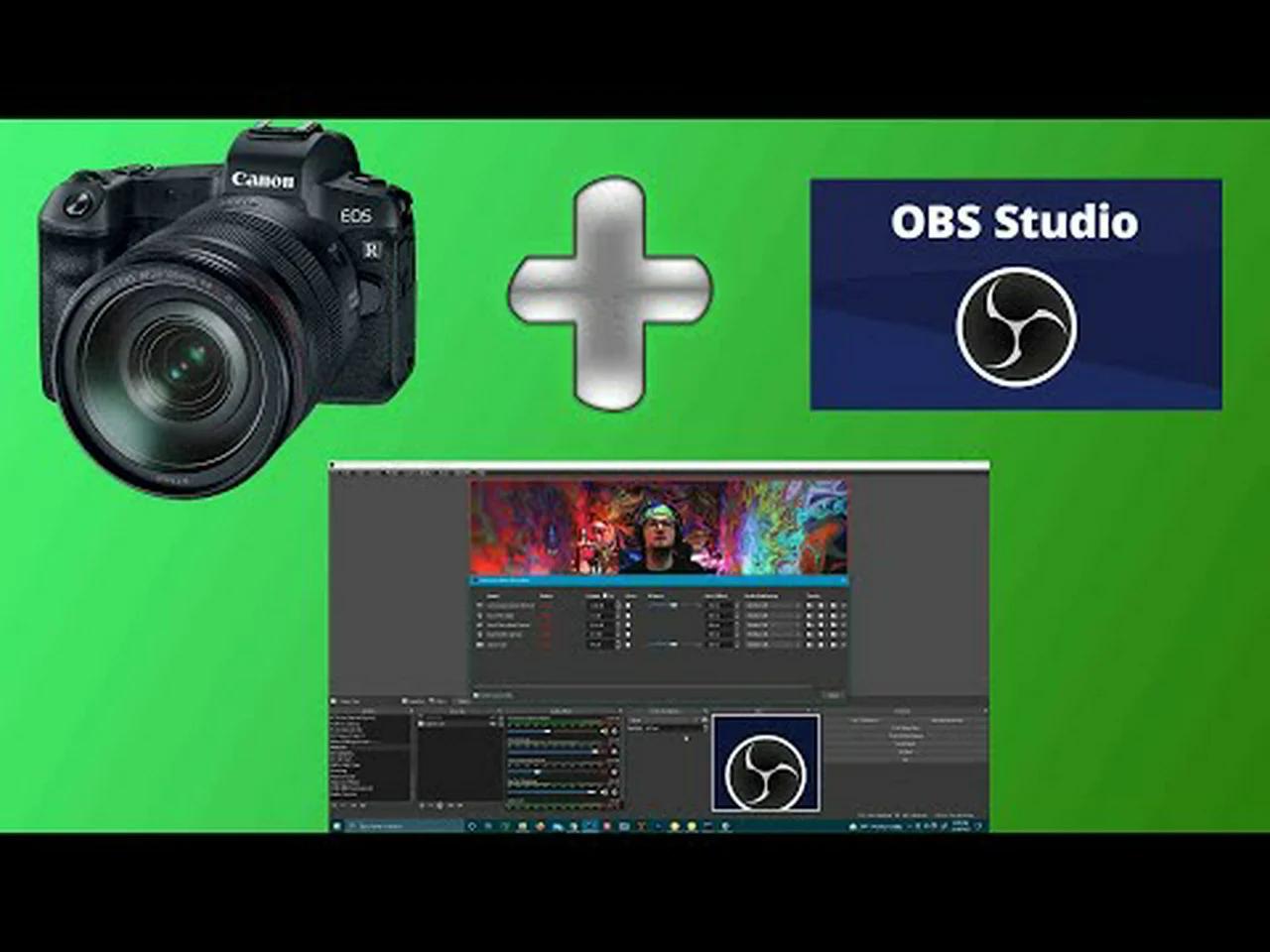 connecting canon camera to obs