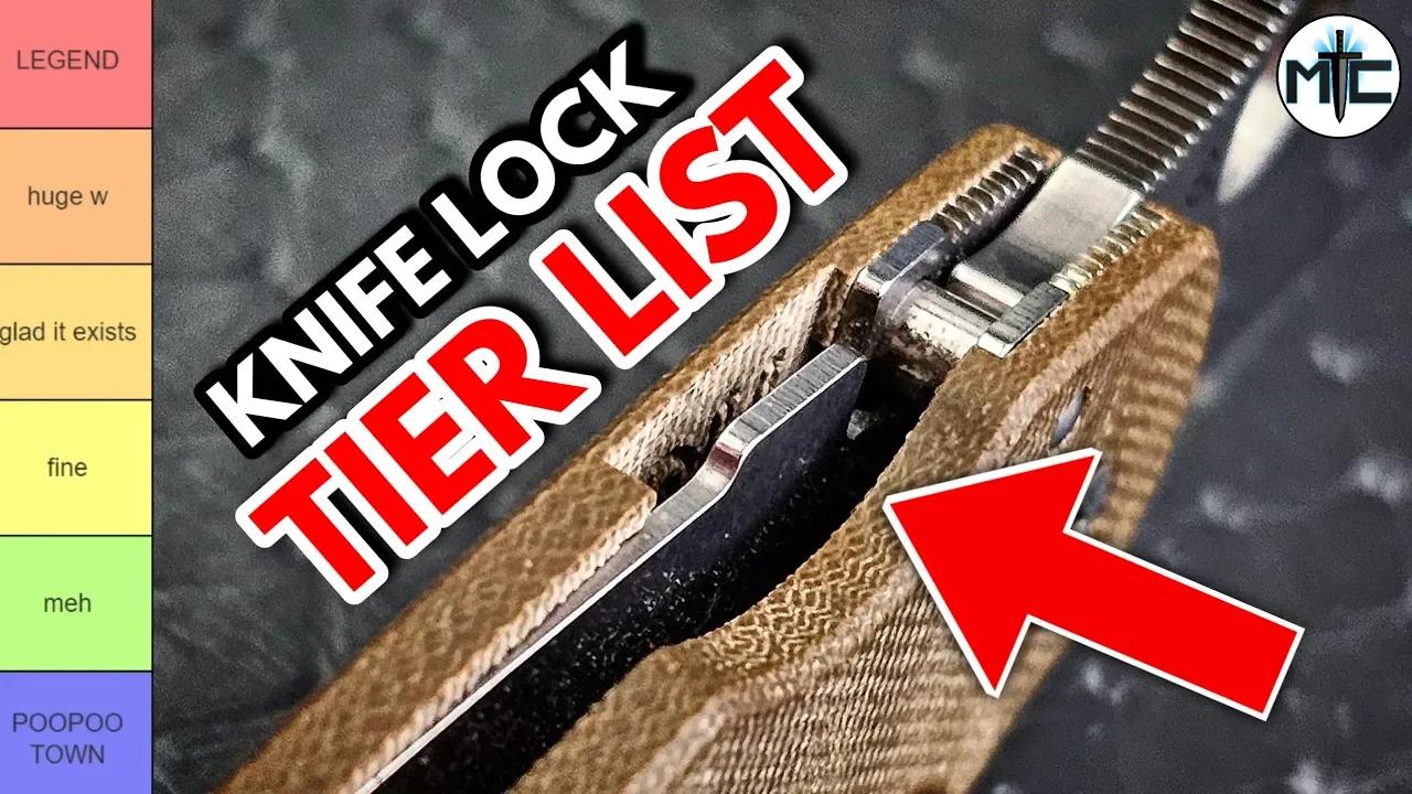 KNIFE LOCK TIER LIST! - The BEST Locks RANKED! 2024