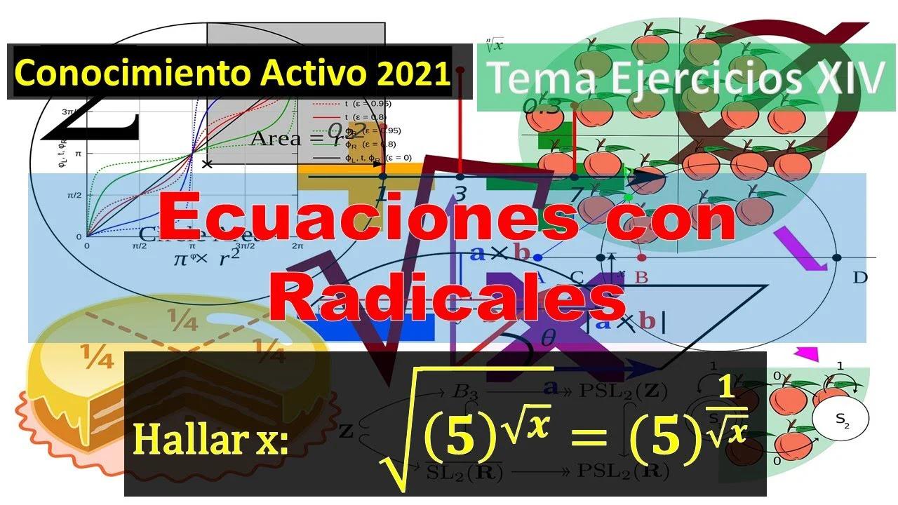 Tema Ejercicios Xiv Operaciones Con Radicales