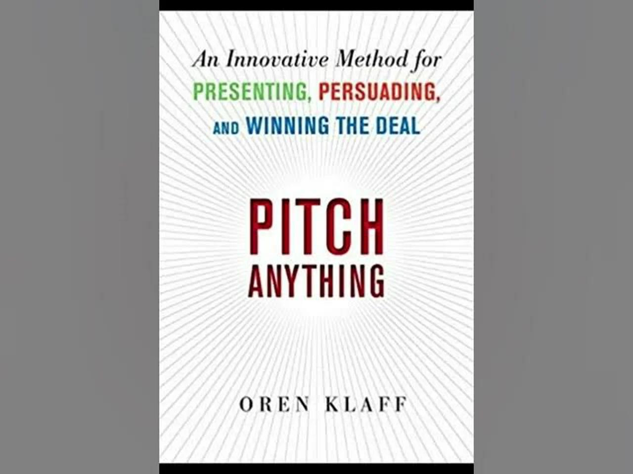Oren Klaff Pitch Anything Audiobook Part 3