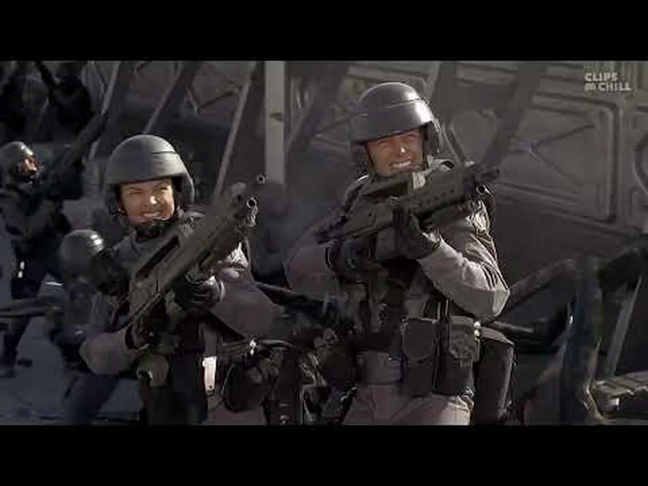 Starship Troopers - The Outpost 29 Battle