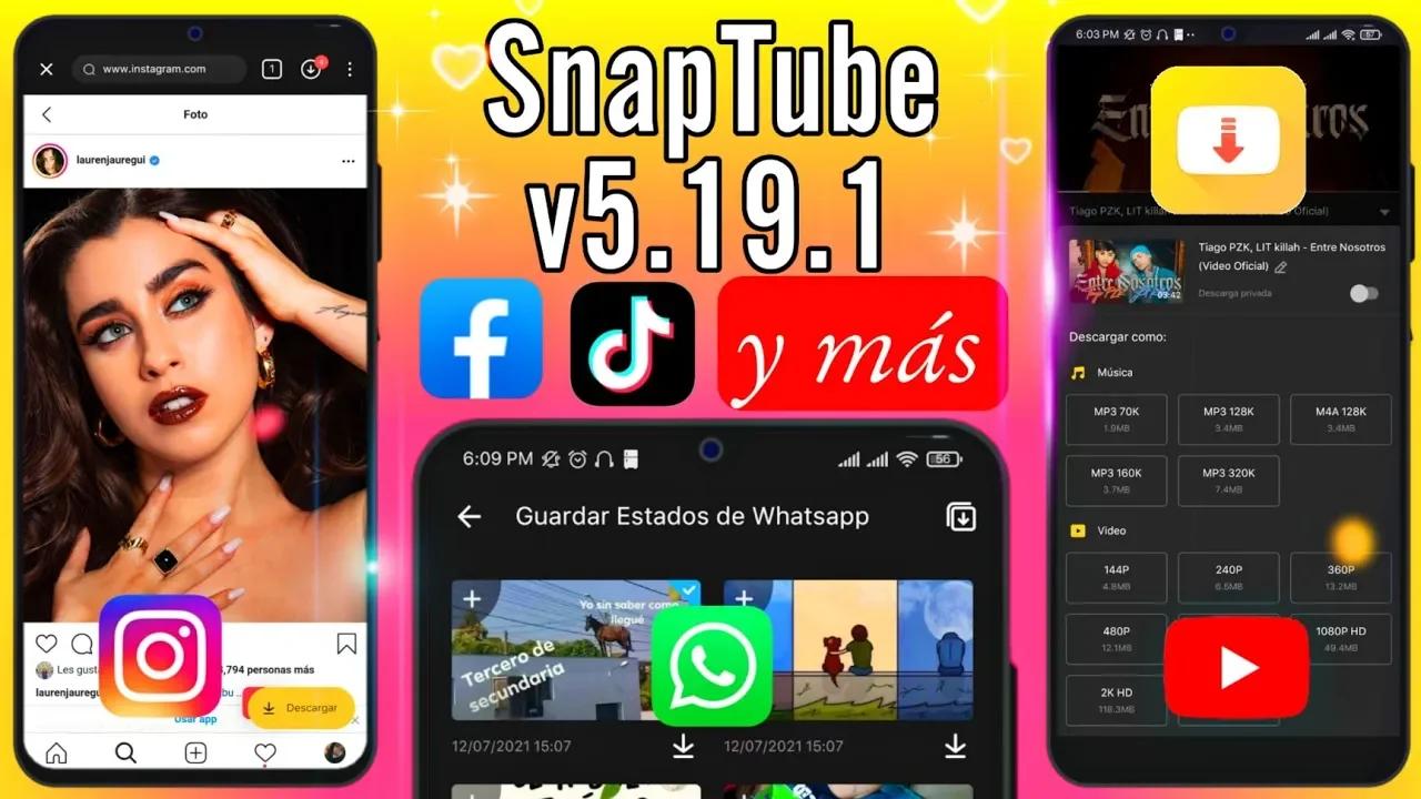 Descargar e Instalar Snaptube premium 6 19 1 Apk para Android 2021