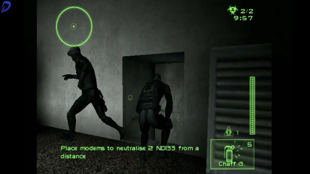 PS2 Multiplayer Spies vs Mercs in Splinter Cell Chaos Theory