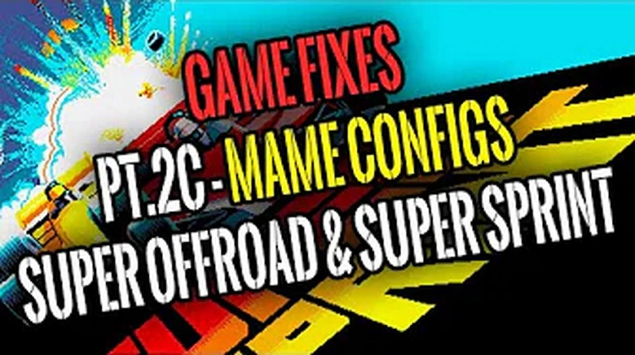 Pandora Games 3D - Games fixes pt.2c - Mame configs - Super Offroad ...
