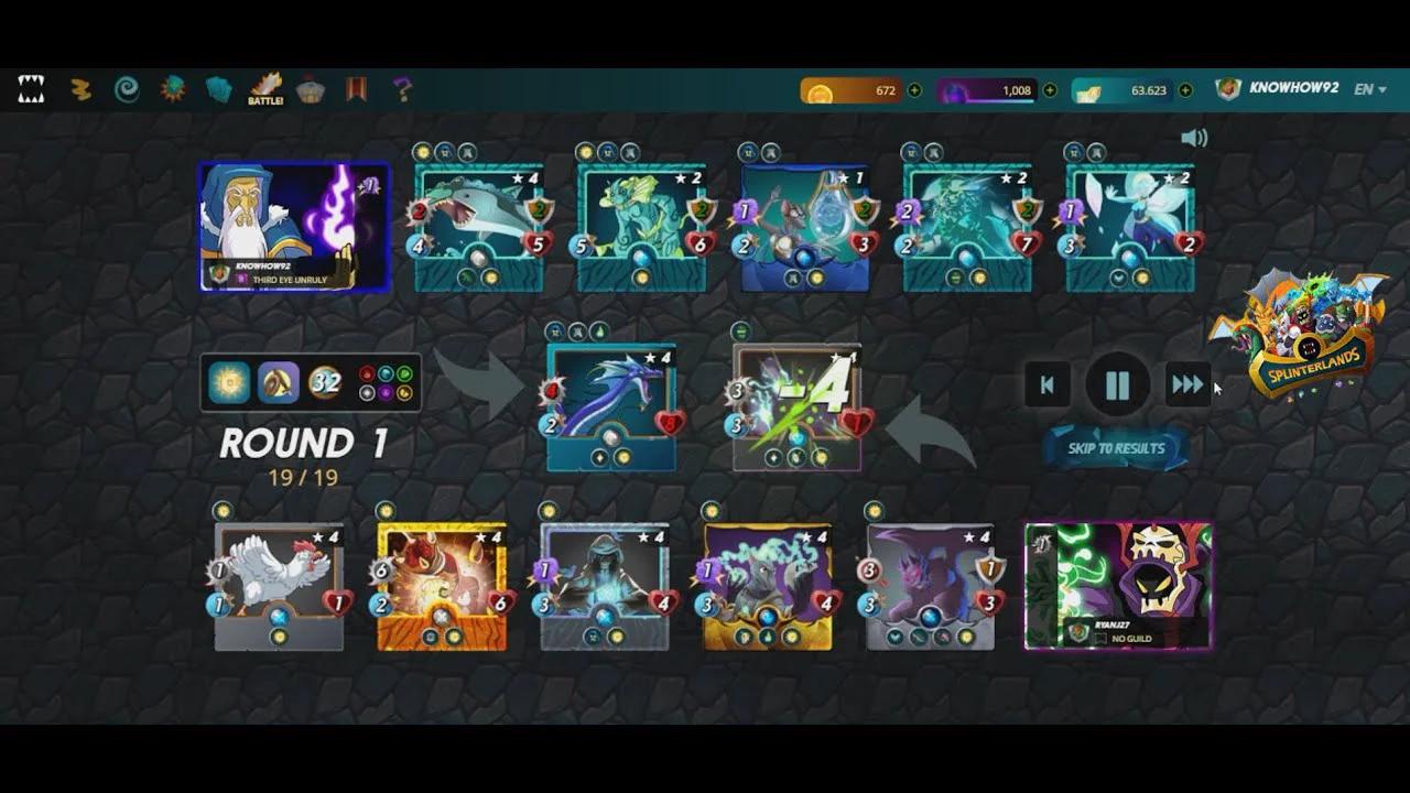 Splinterlands - Fast & Fun Water Splinter Quest