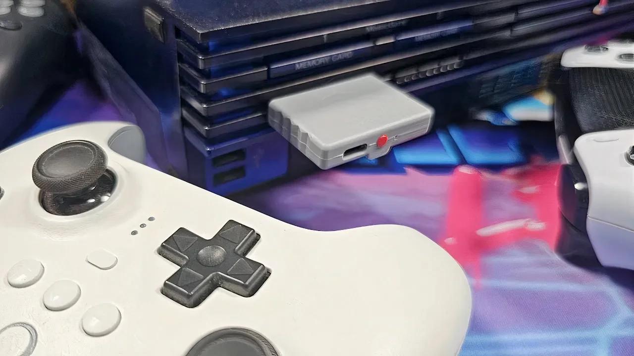 8Bitdo Novo adaptador de controles bluetooth para PS1 e PS2! Dualsense ...