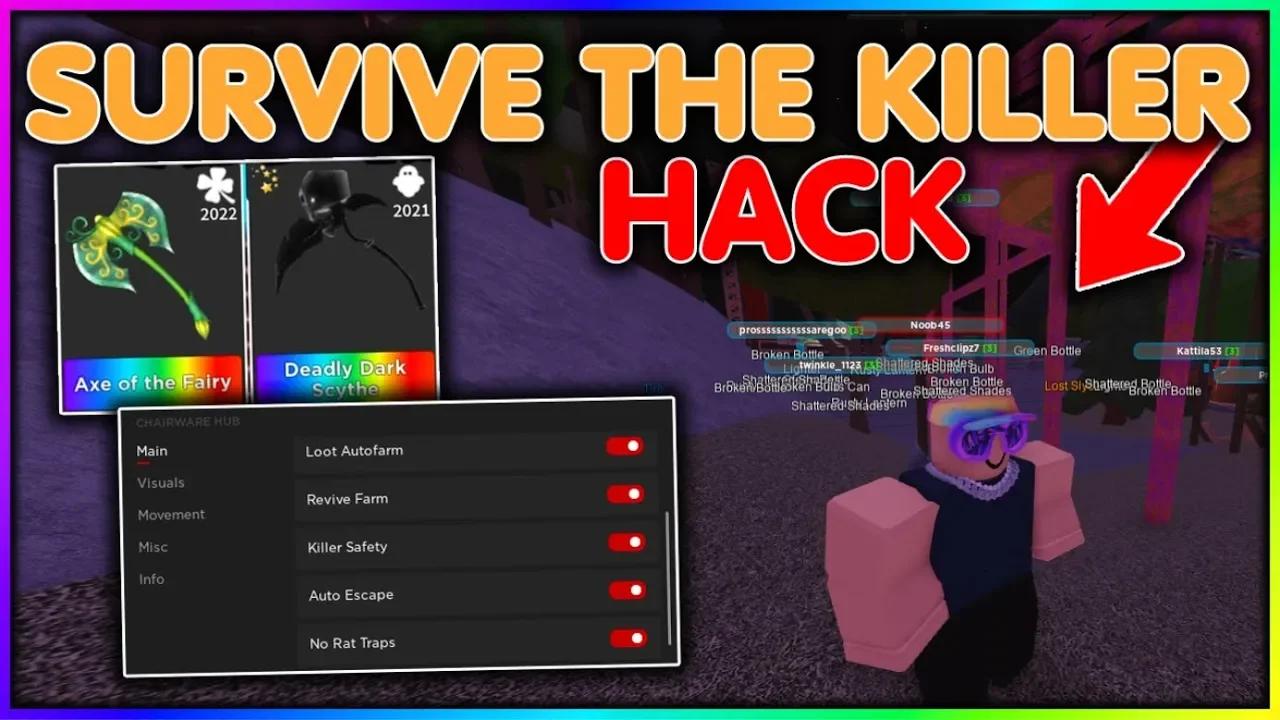 *BEST* Survive the Killer Script Hack GUI 🔪*PASTEBIN*🔥(Loot Autofarm ...