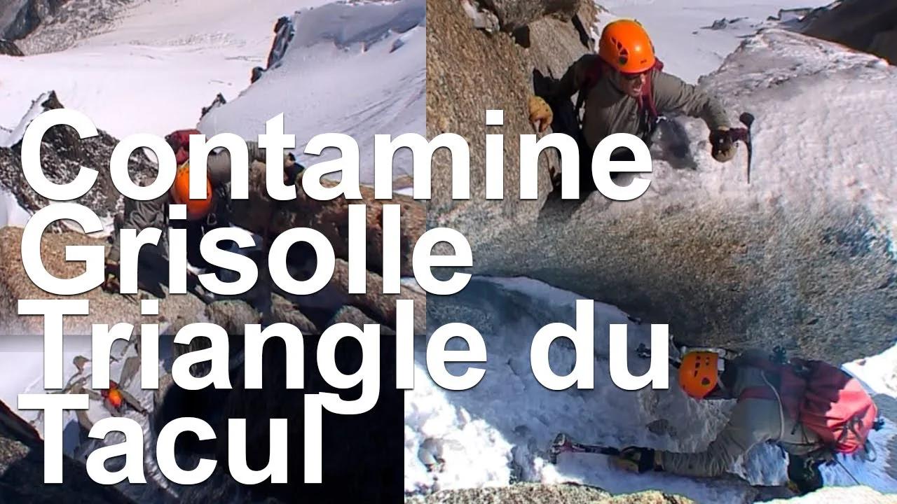 La Contamine Grisolle Triangle du Tacul Mont-Blanc du Tacul montagne ...