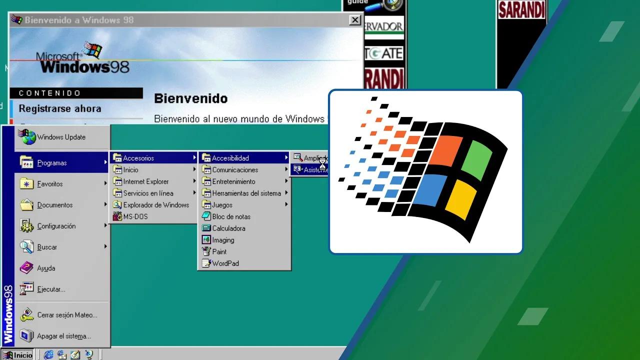 Motivos que justifican el éxito de Windows 98