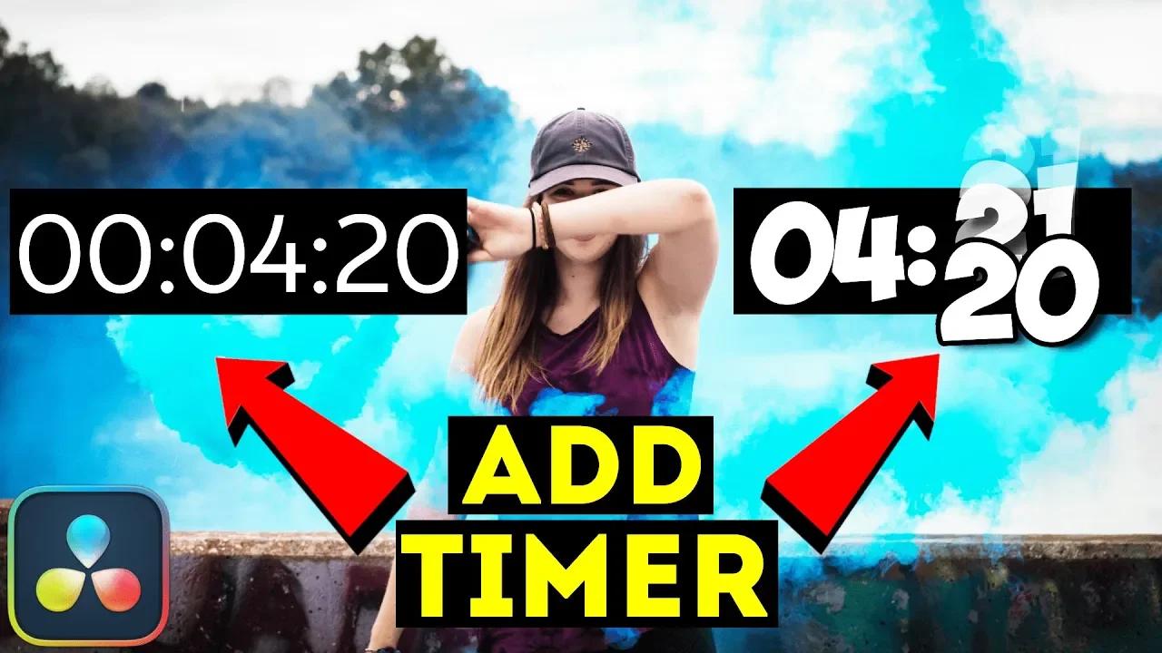 2 Ways To Make Awesome Countdown Timer In Davinci Resolve
