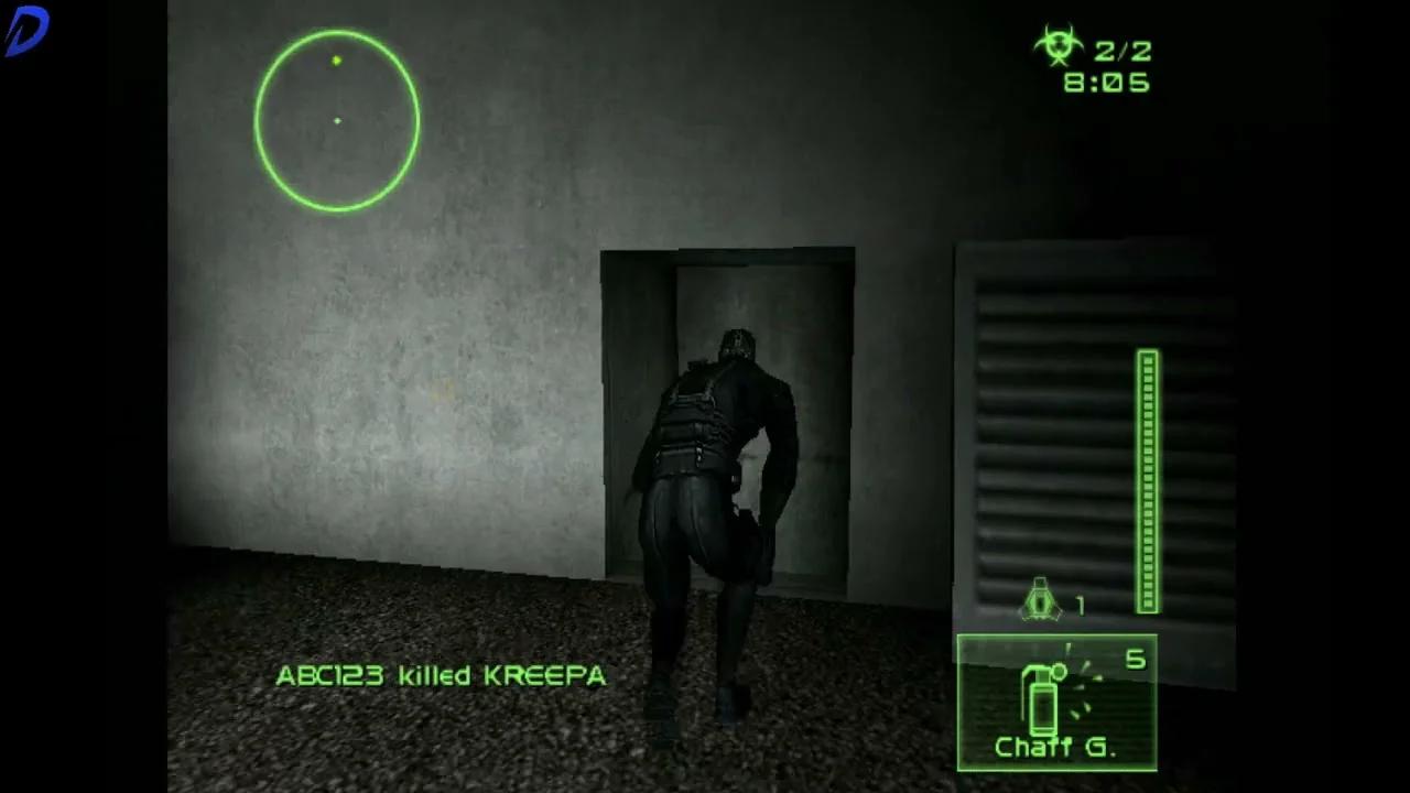 PS2 Multiplayer Spies vs Mercs in Splinter Cell Chaos Pandora Tomorrow