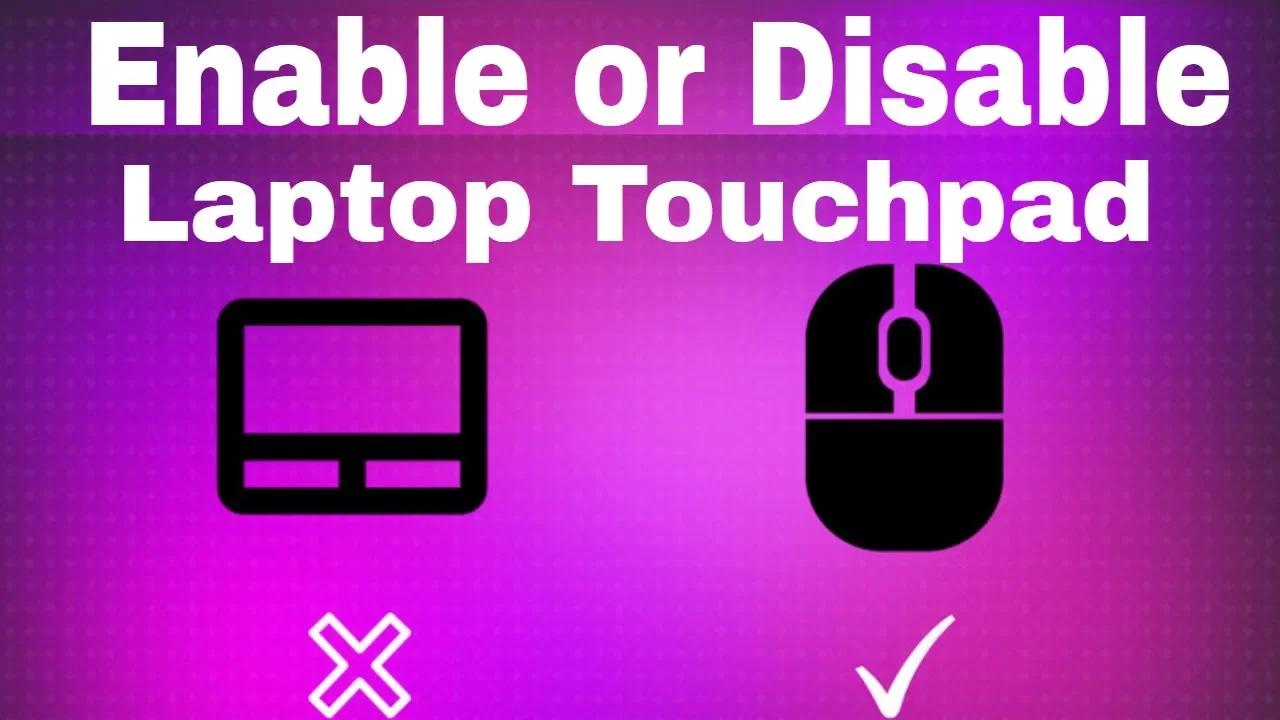 How to enable and disable mousepad touchpad mouse in your laptop