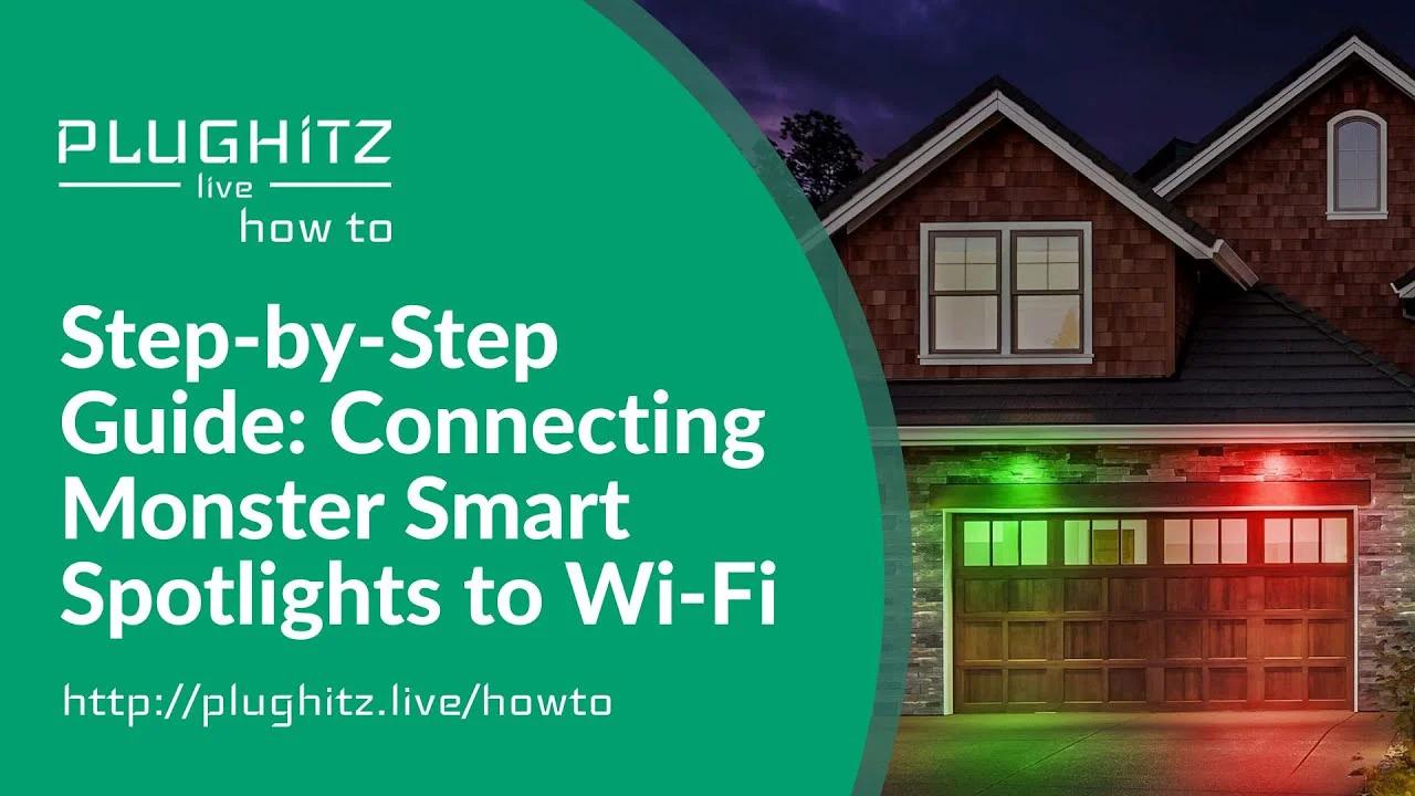 Step-by-Step Guide: Connecting Monster Smart Spotlights to Wi-Fi | How To