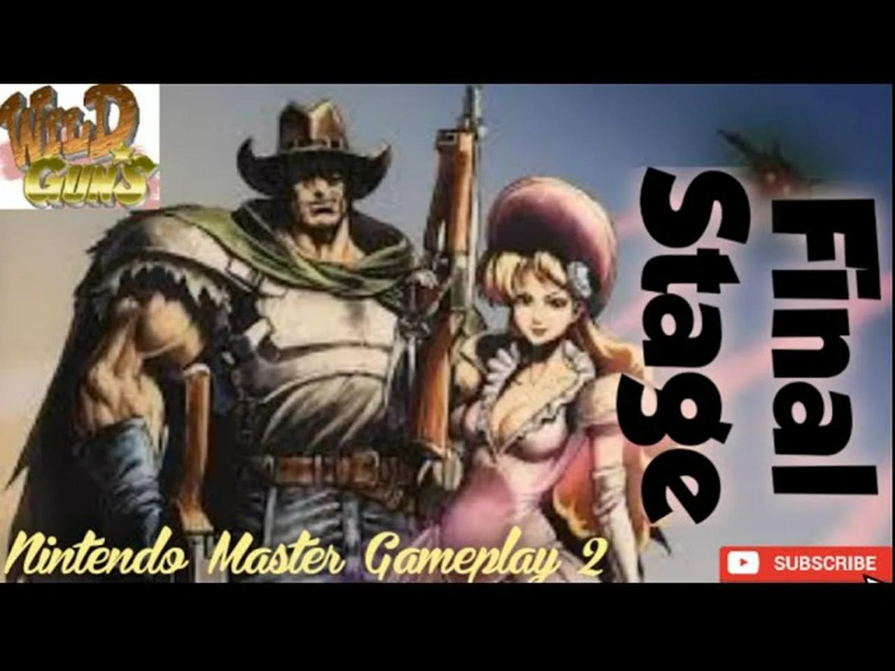 Playing WILD GUNS for Snes - Final Boss - Gameplay