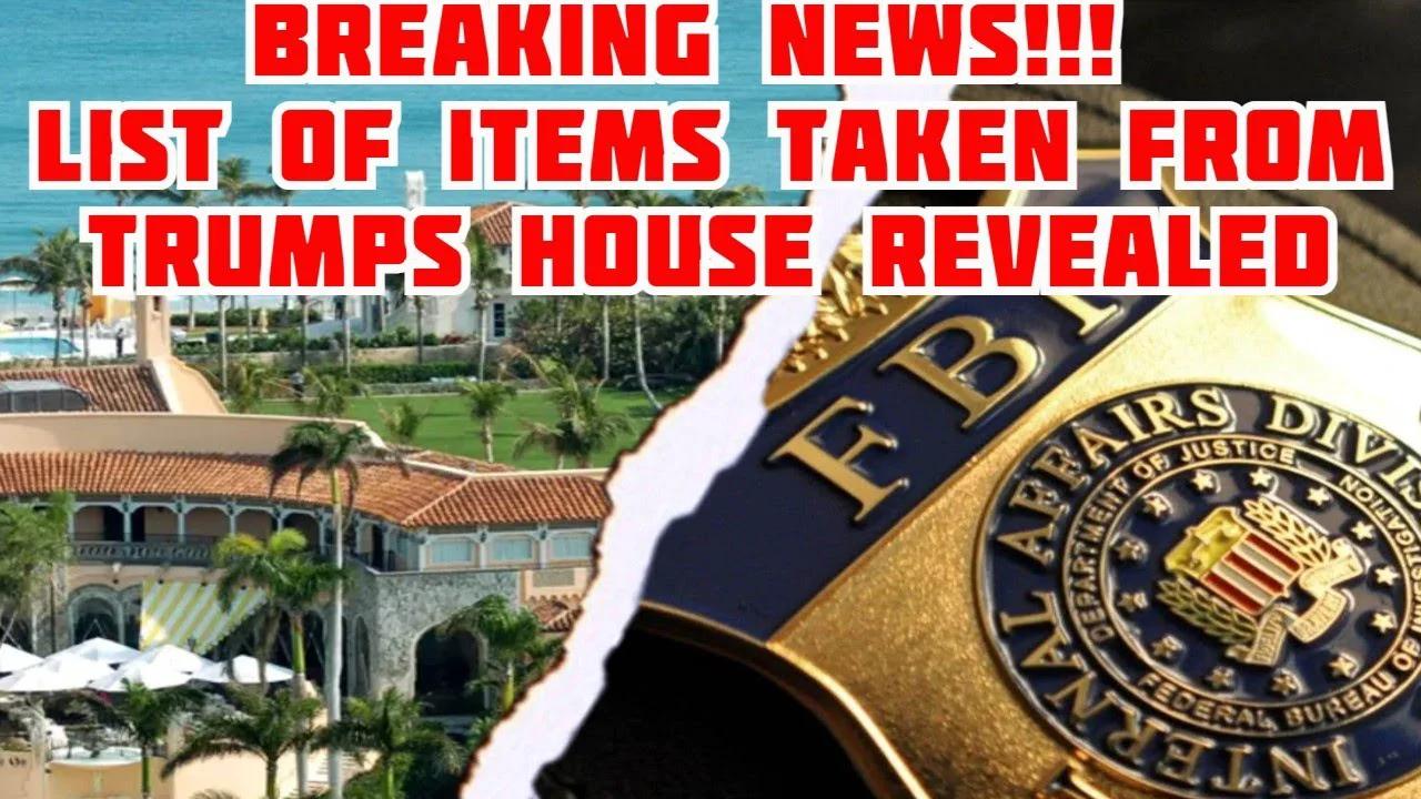 FBI Retrieved 11 Sets of Alleged ‘Classified’ Documents-taken in Mar-a ...