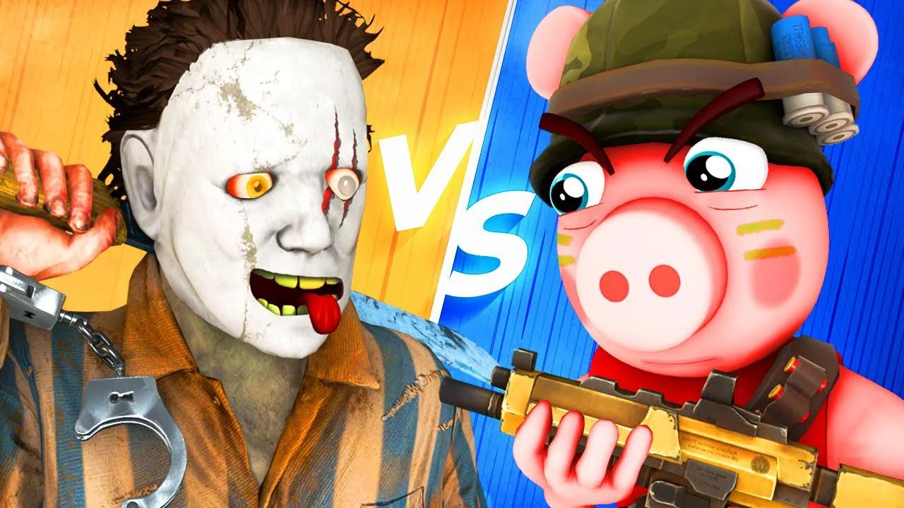 Baldi Plus x Piggy vs Michael Myers - The Movie (Bob Animation All ...