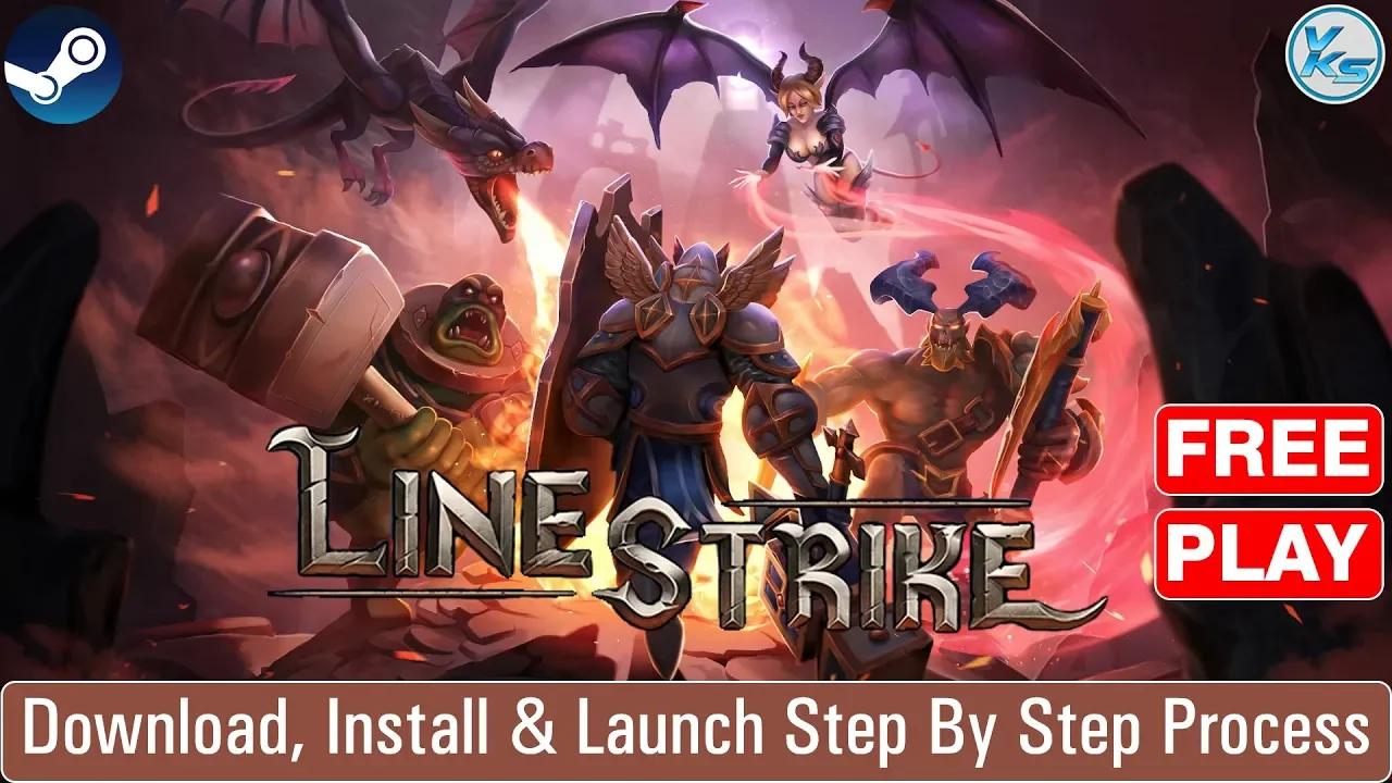 🔥 Line Strike Download (4 GB) Install And Launch Step By Step Process