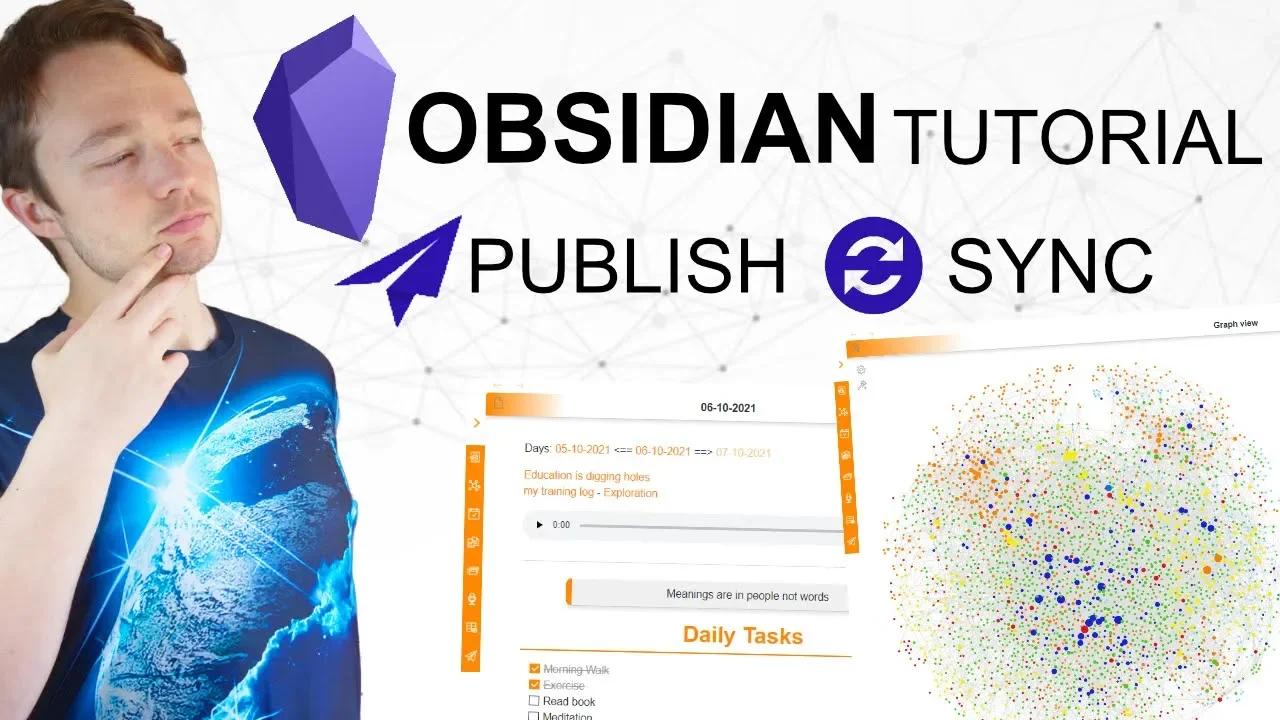 Obsidian Publish and Obsidian Sync for Beginners