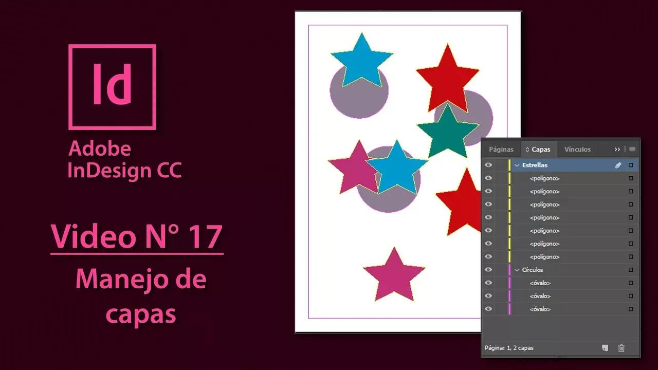 Adobe InDesign CC 17) Manejo de capas