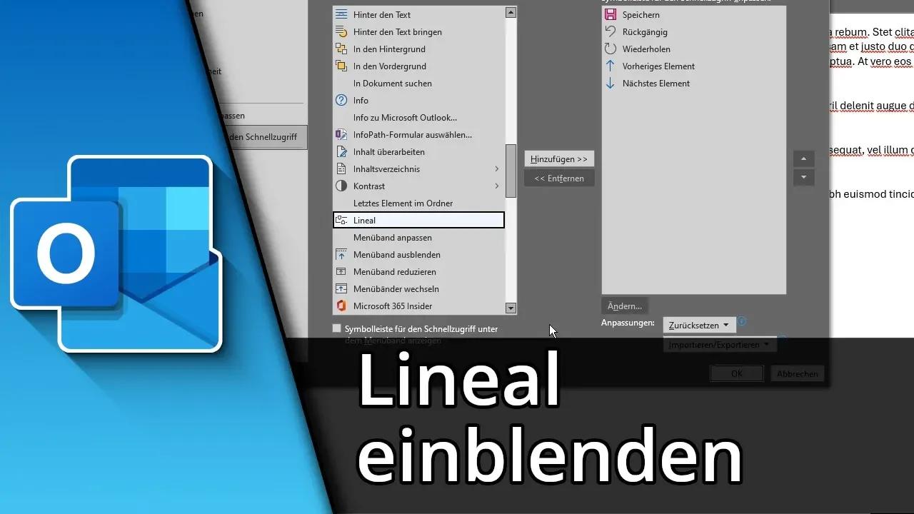 Outlook lineal einblenden outlook lineal anzeigen tutorial