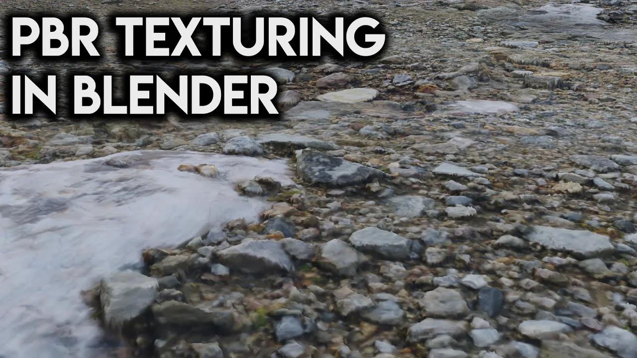 How to Texture In Blender (The Correct Way) Blender 2.9 PBR Texturing