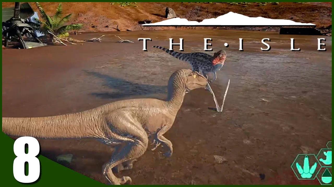 VIVIENDO COMO UN RAPTOR - THE ISLE #8 | Gameplay Español