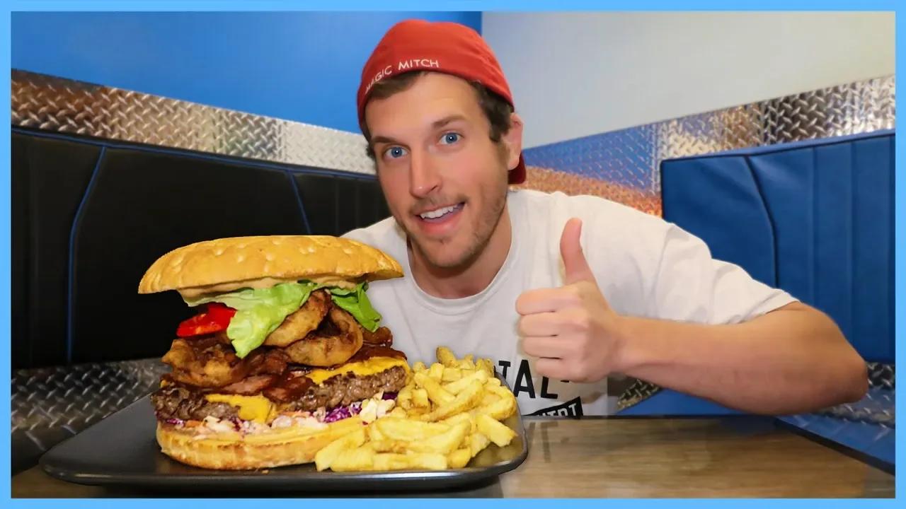 ONLY ONE PERSON HAS FINISHED THIS MONSTER BURGER CHALLENGE!
