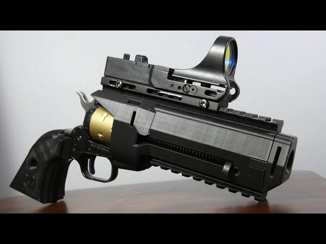 3D Printed Heritage Rough Rider Mods - Space Cowboy