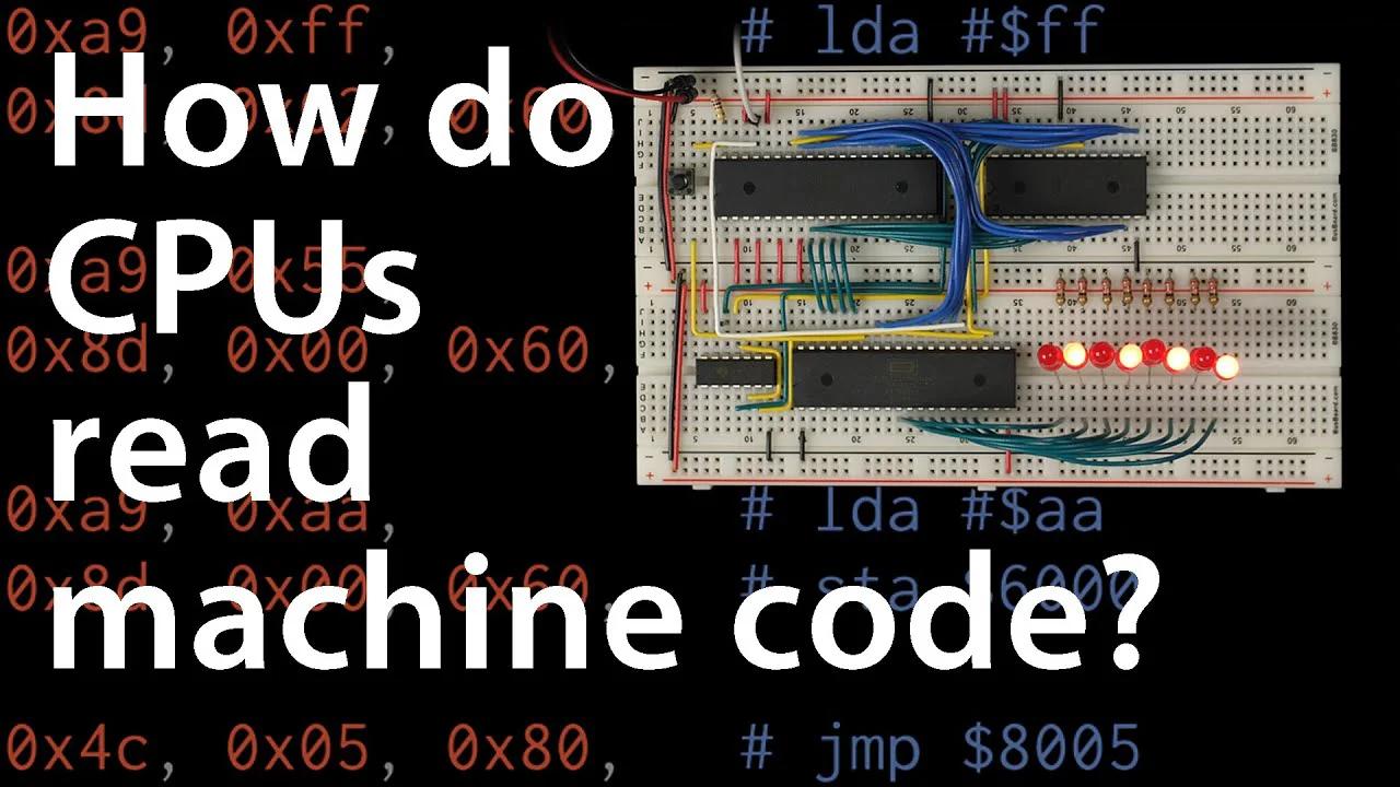 How do CPUs read machine code? — 6502 part 2