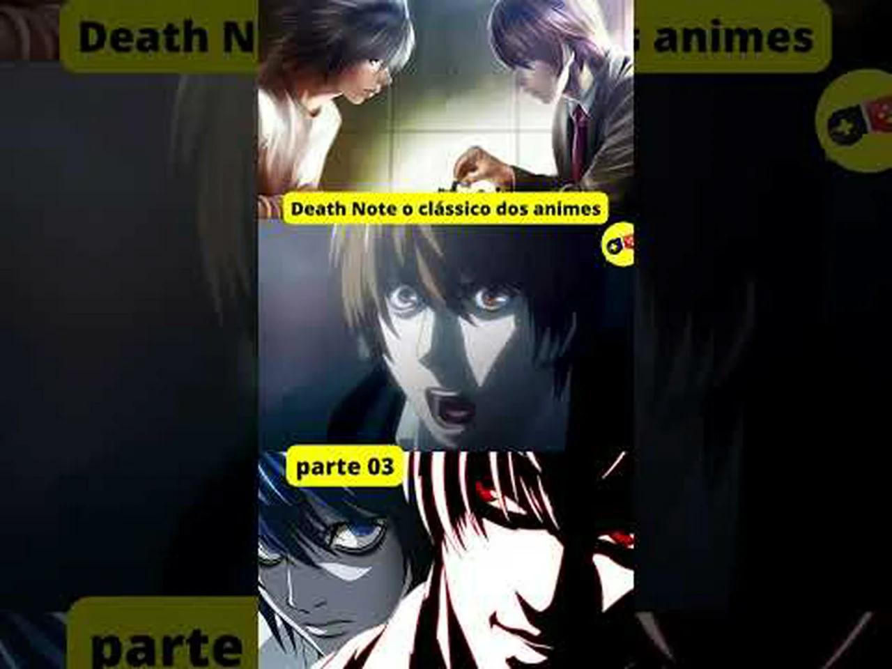 Death Note o clássico dos animes pt 03 | Prime Nerd #shorts