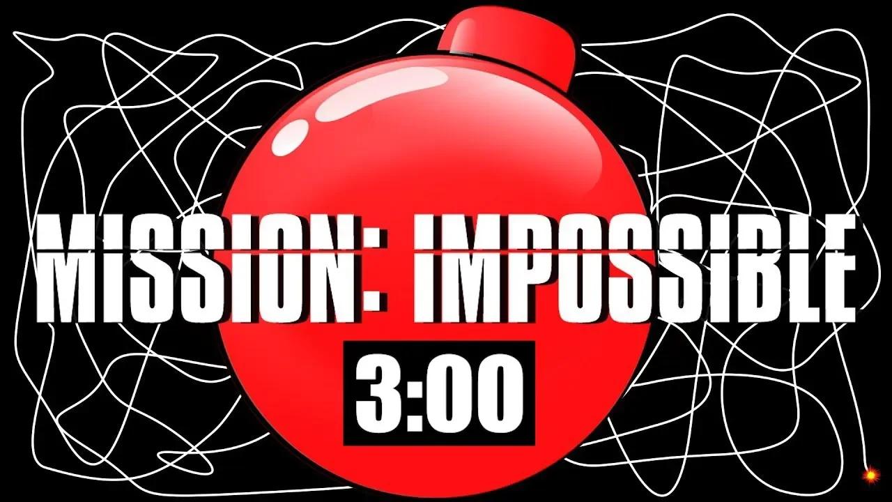 3 minute timer bomb popcorn