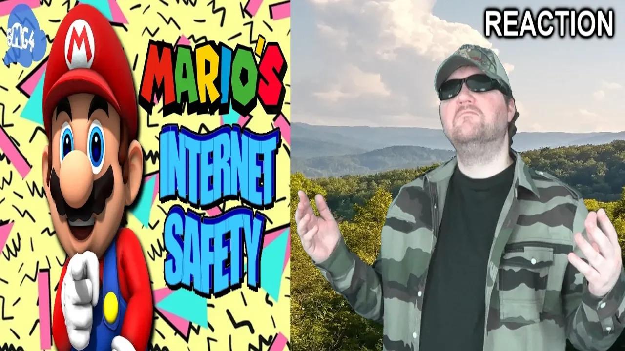 SMG4: Mario's Internet Safety - Reaction! (BBT)
