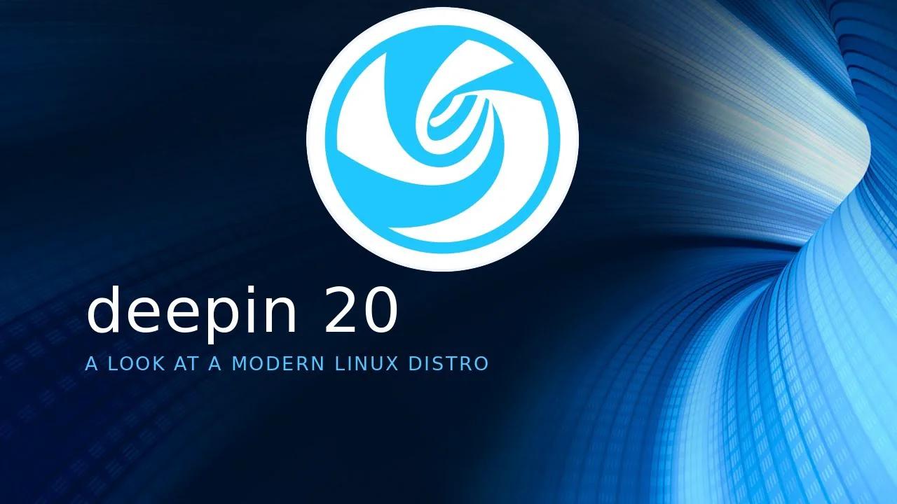 Deepin 20 Install And Review