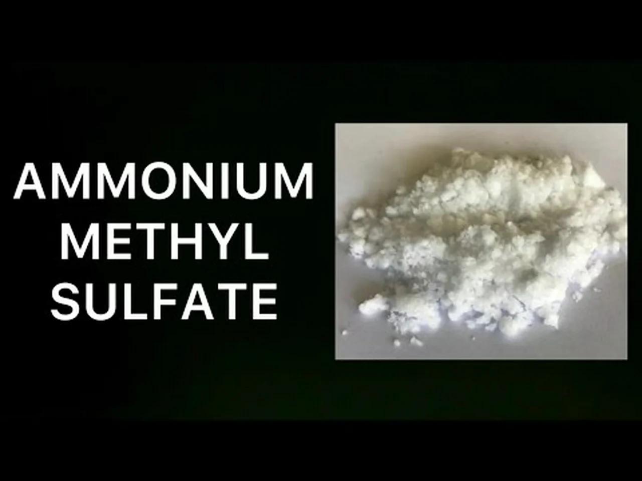 Making ammonium methyl sulfate