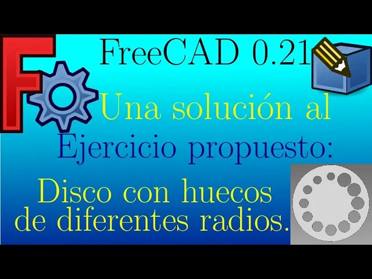 FreeCAD: Part Design y Dynamic data: Solución al ejercicio Propuesto 1.