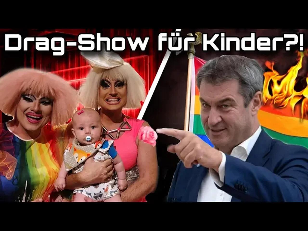 ⁣LGBTQ-Skandal in München: Drag-Show für Kinder?!