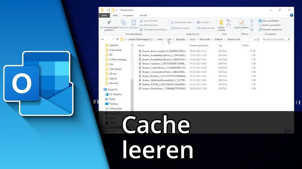 Outlook Cache löschen | Outlook Cache leeren Tutorial