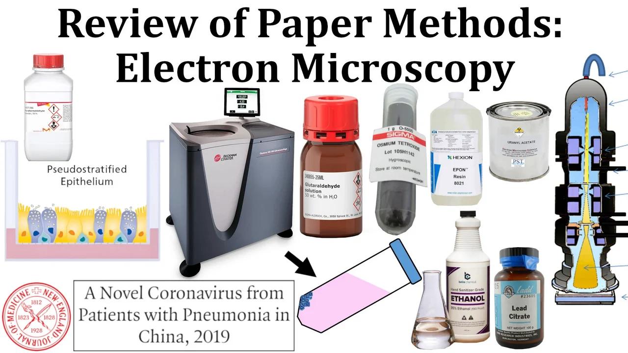 Review of Paper: Electron Microscope Preparation for COVID-19 