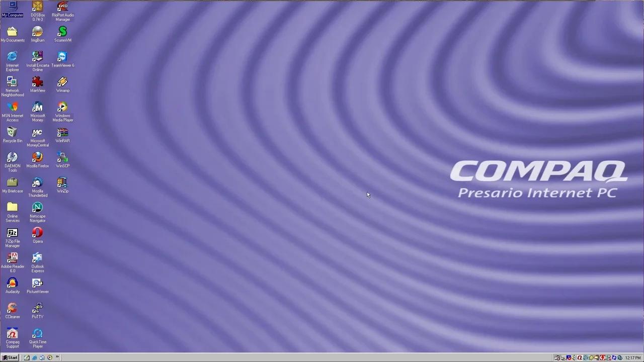 Windows 98 Second Edition (Compaq OEM) on VMware Workstation Pro