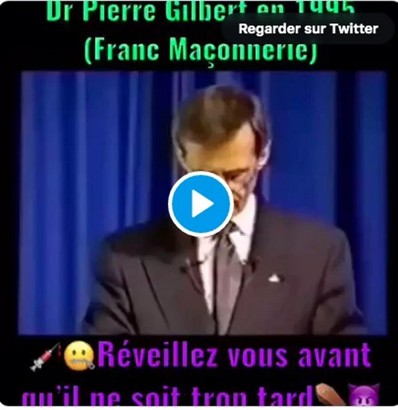 Le docteur Pierre Gilbert en 1995 concernant les vaccins de nouvelle ...
