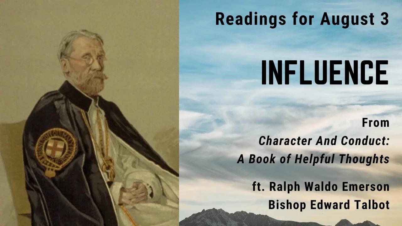 Influence IV: Day 213 readings from 