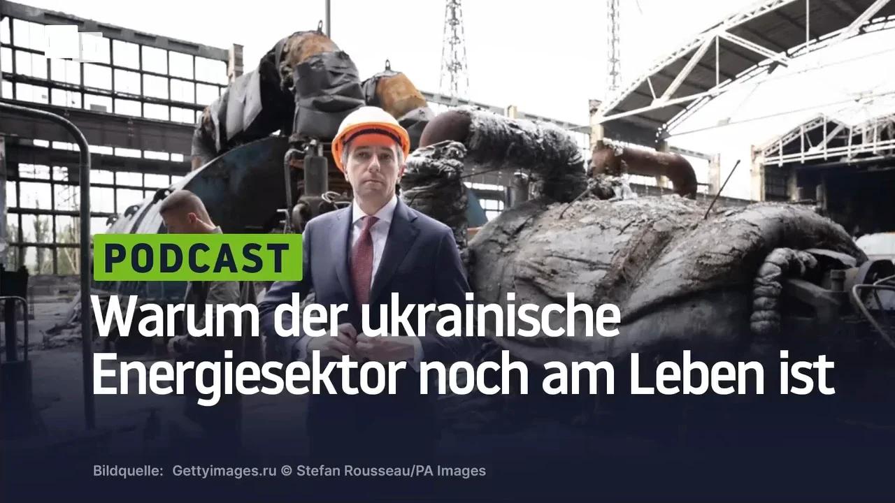 ⁣Warum der ukrainische Energiesektor noch am Leben ist