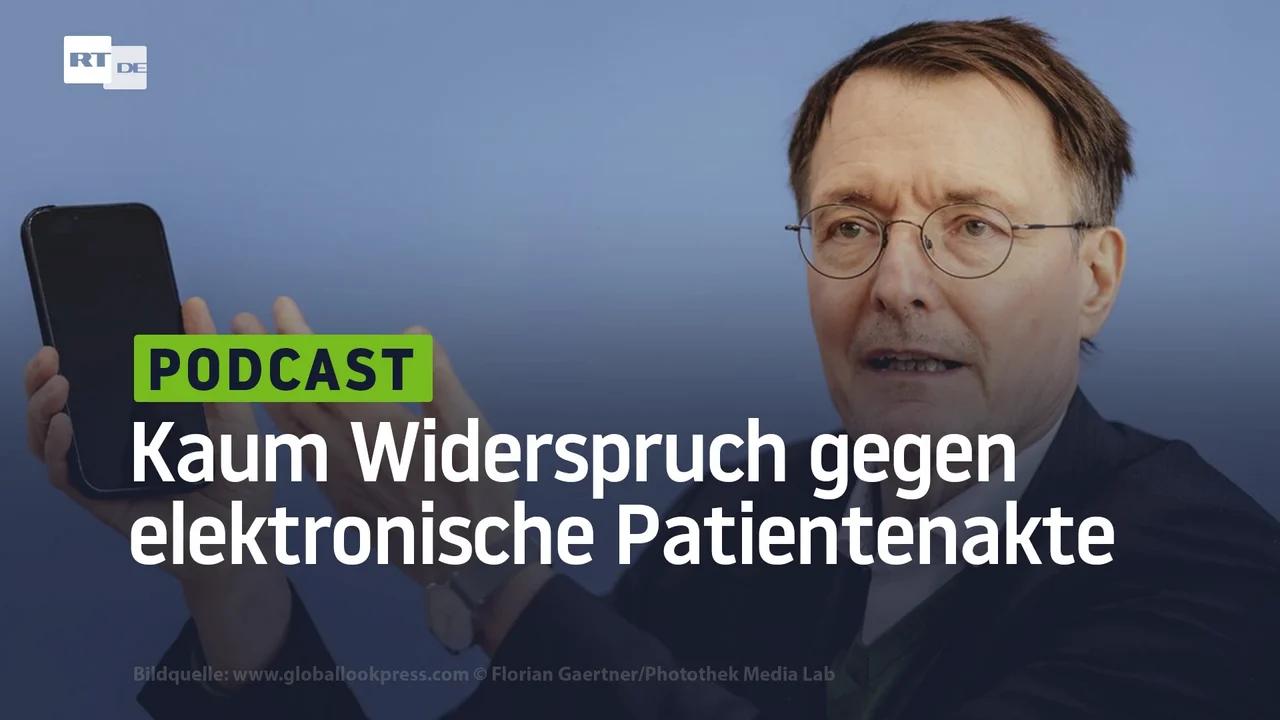 ⁣Zum Wohl der Patienten? Kaum Widerspruch gegen elektronische Patientenakte