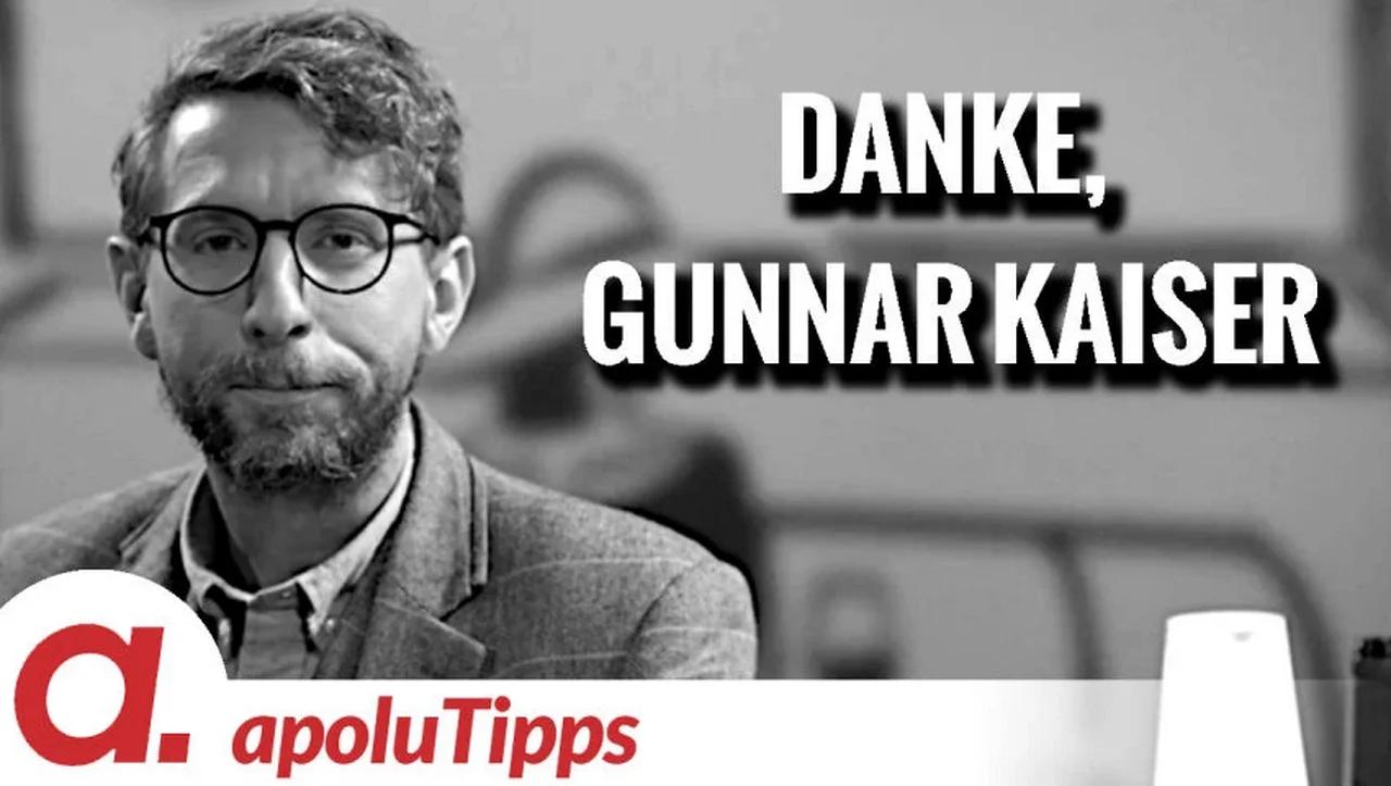 ⁣Danke, Gunnar Kaiser!