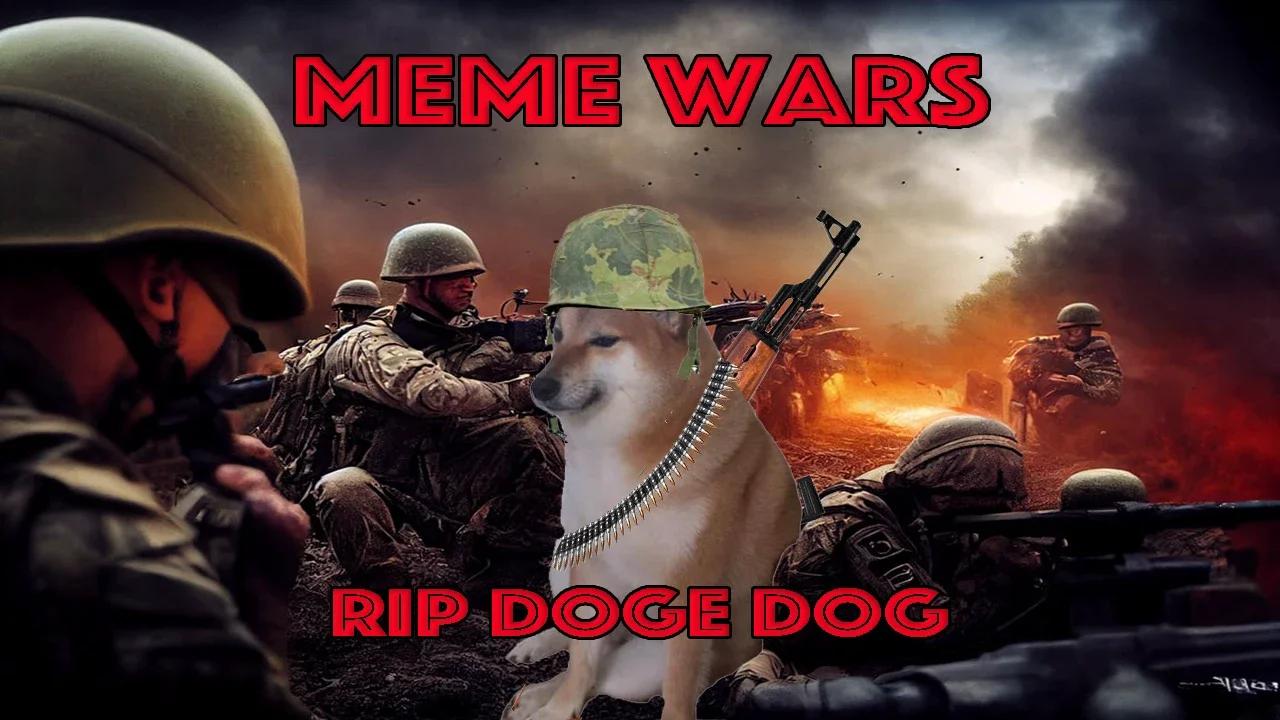#MemeWars 12: RIP Doge Dog Cheems of the Memes and Psyops Felted with ...