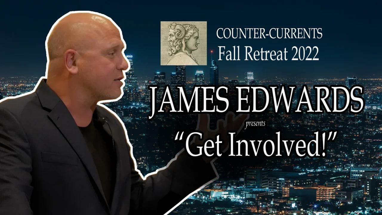 JAMES EDWARDS speaking at the Counter-Currents Fall Retreat 2022
